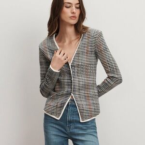 Veronica Beard Multicolor Plaid Blazer